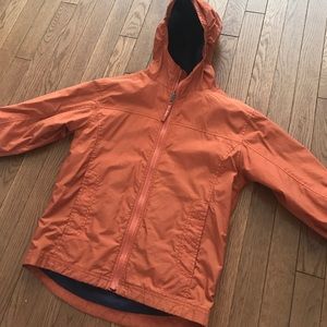 Youth orange LL Bean windbreaker Size 6/7