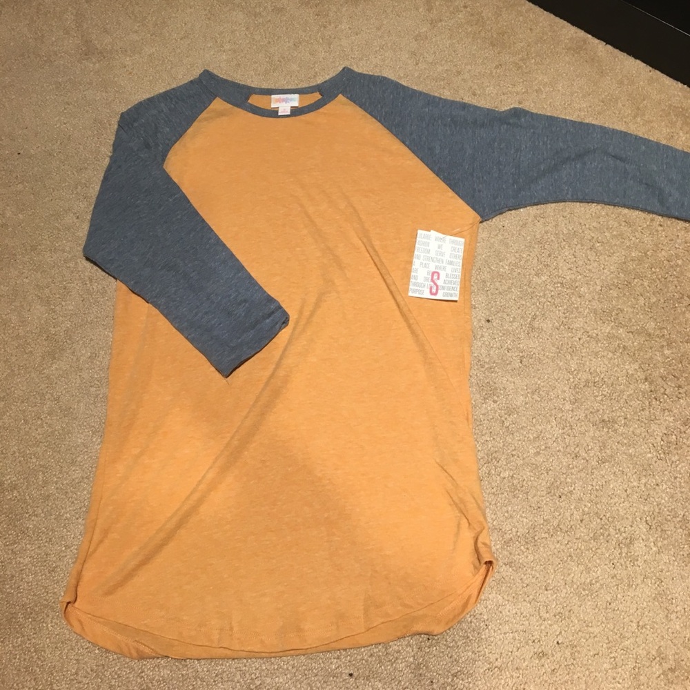 LuLaRoe Randy baseball tee