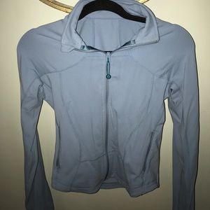 Size 0- Light Blue LuluLemon Jacket!!