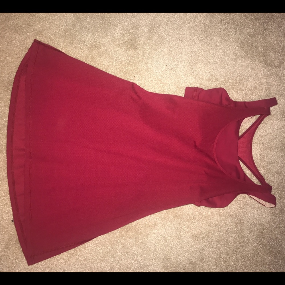 Lululemon Workout tank with built in bra