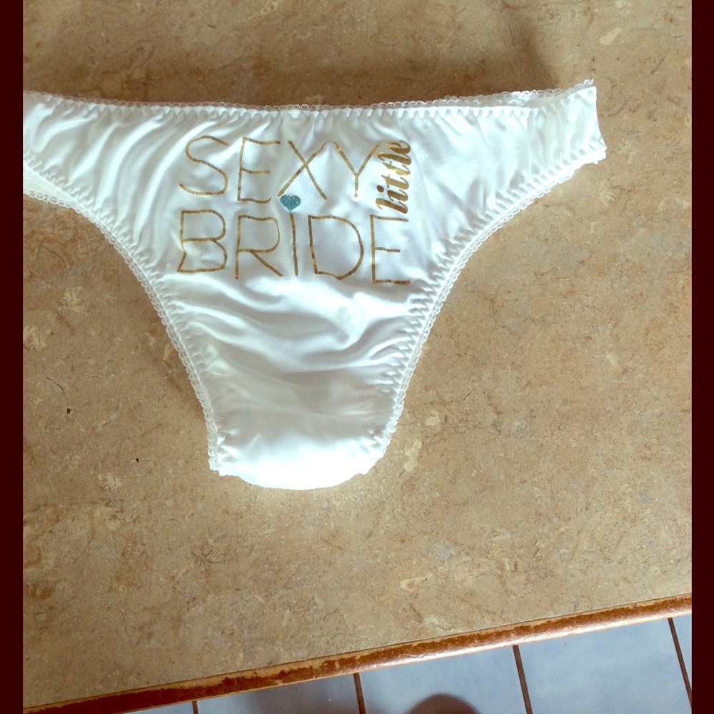 Sexy little bride underwear