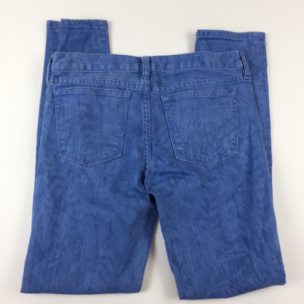 J. Crew Toothpick Skinny Jeans Printed Size 26A - Picture 3 of 6