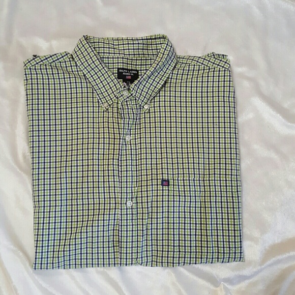 Ralph Lauren Black Label Other - Ralph Lauren jeans Co short-sleeve plaid shirt