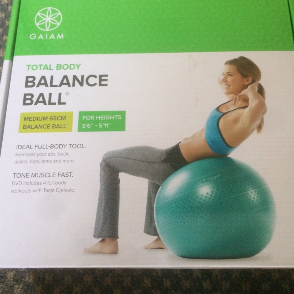 Yoga ball/ exercise ball