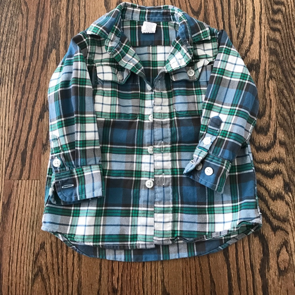 Crewcuts flannel shirt