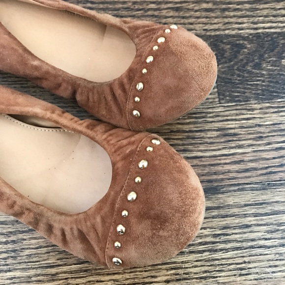 J Crew suede studded flats - Picture 2 of 5