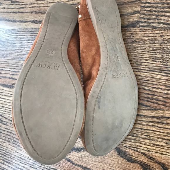 J Crew suede studded flats - Picture 3 of 5