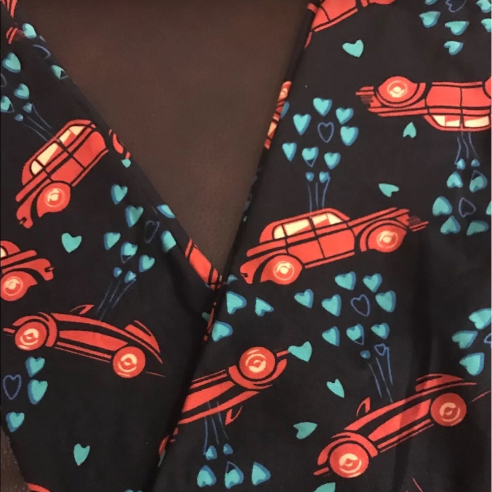 ❌❤️SOLD❤️❌Tween cars LuLaRoe leggings Teens 8-14