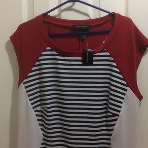 Ashley Stewart nautical dress