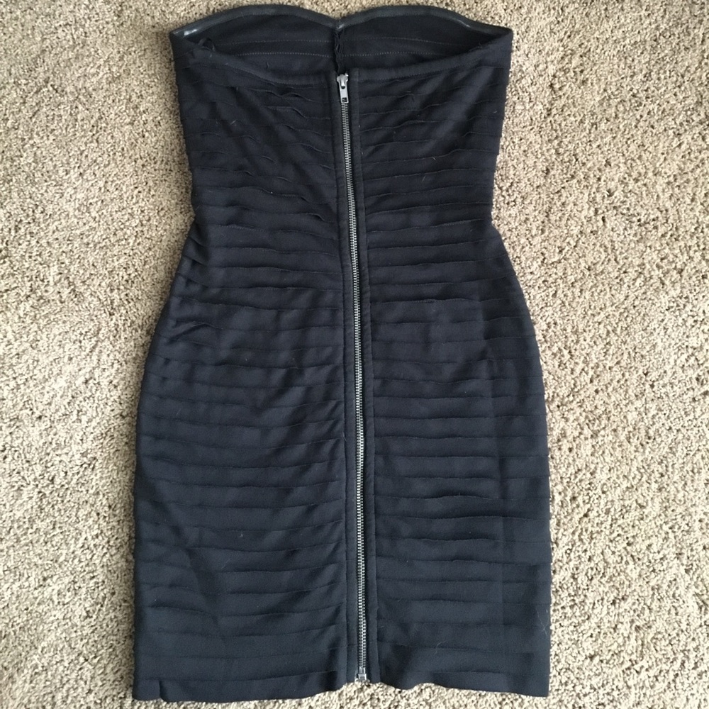 silence + noise/UO strapless dress tiered dress - Picture 6 of 8