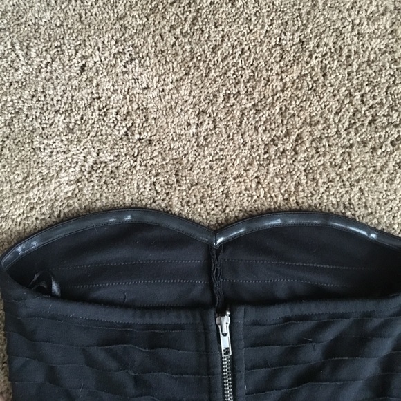 silence + noise/UO strapless dress tiered dress - Picture 7 of 8