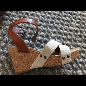 Lucky Brand Wedges Sandals 8.5 NEW