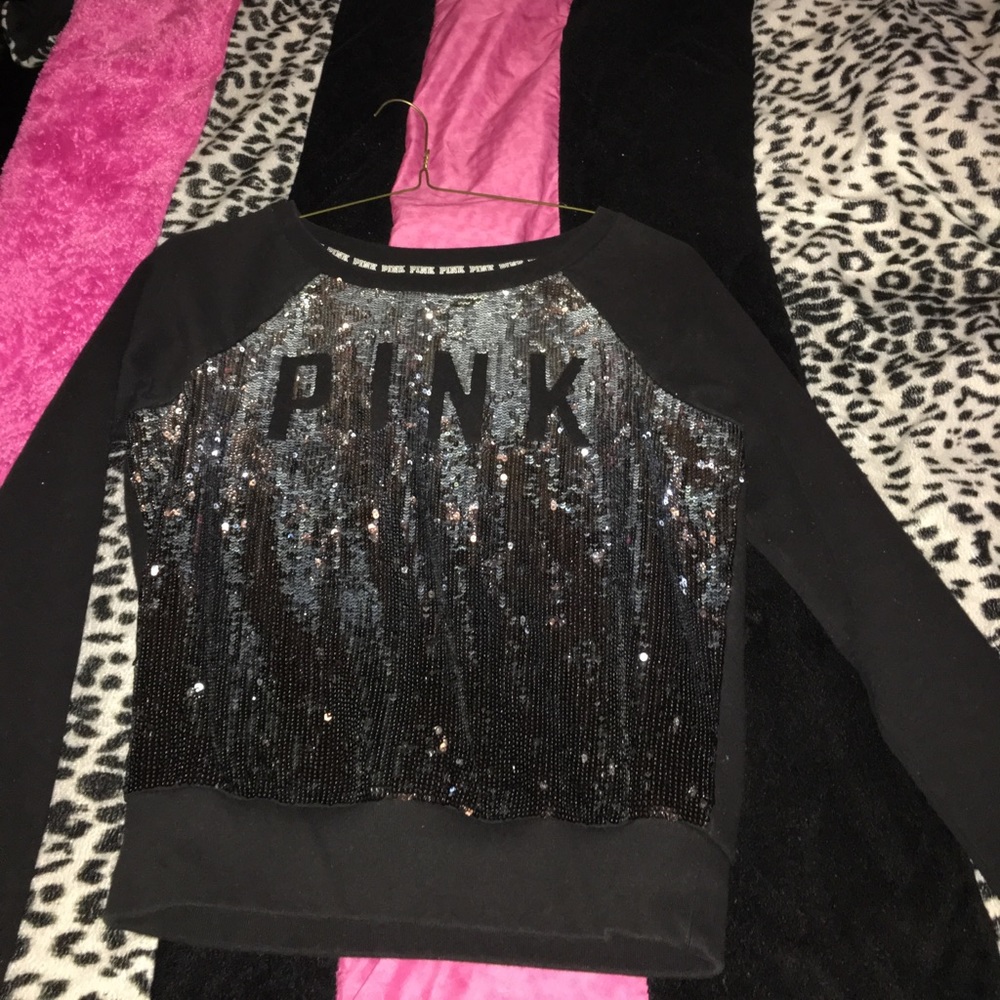 VS sparkly sweatshirt