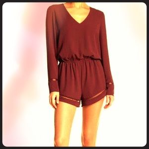 🌶SOLD on other site-New Normandie V-neck Romper