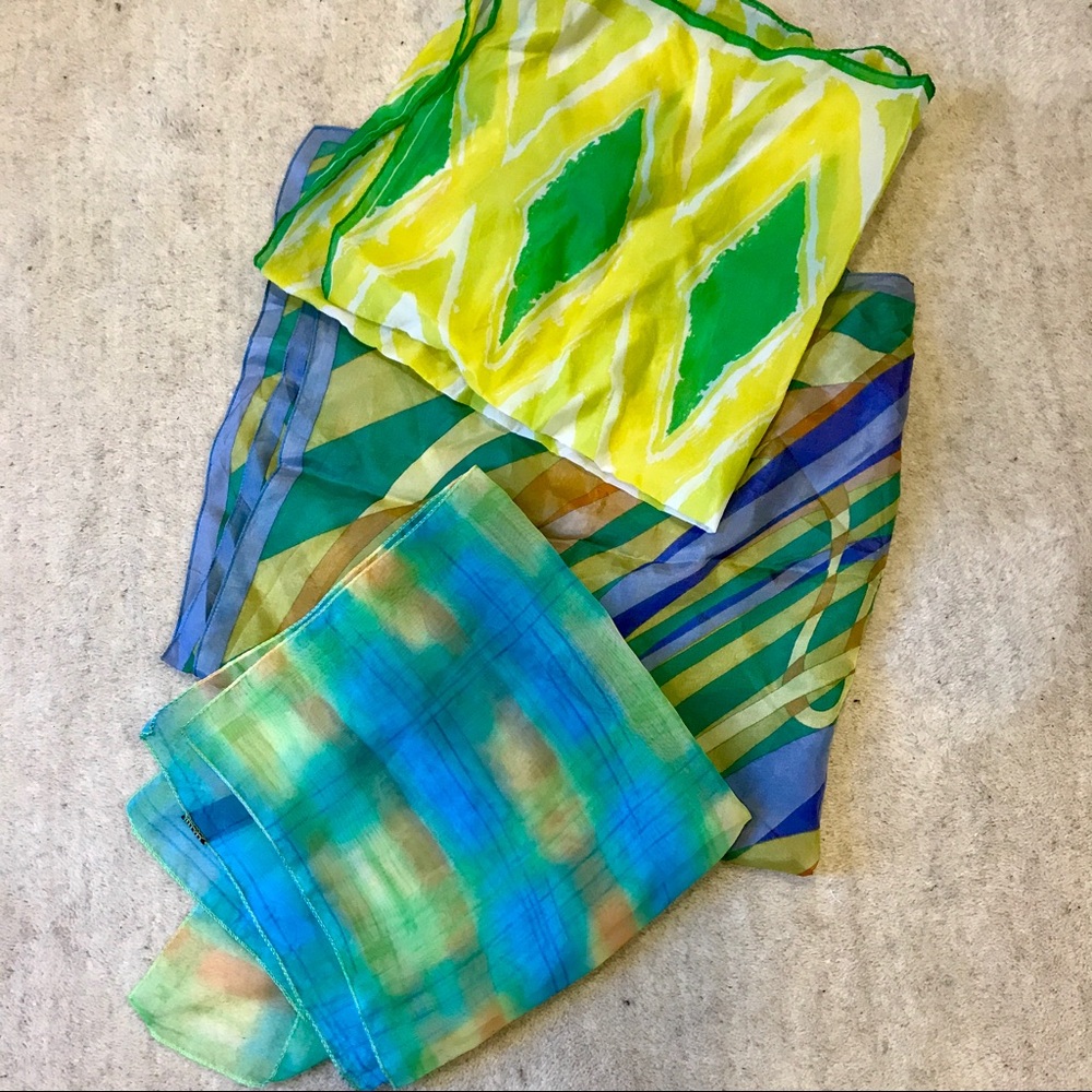 Vintage Scarves - Set of 3