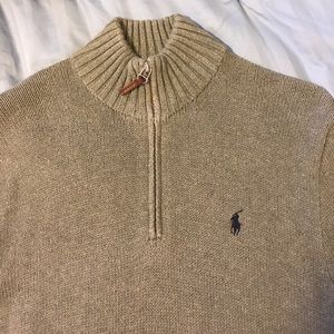 Ralph Lauren quarter zip sweater pullover