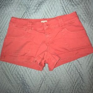 Coral shorts