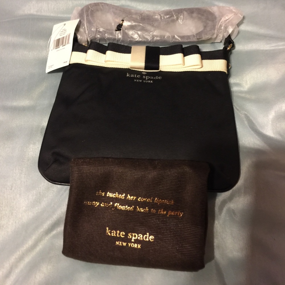 Black/White Kate Spade Crossbody