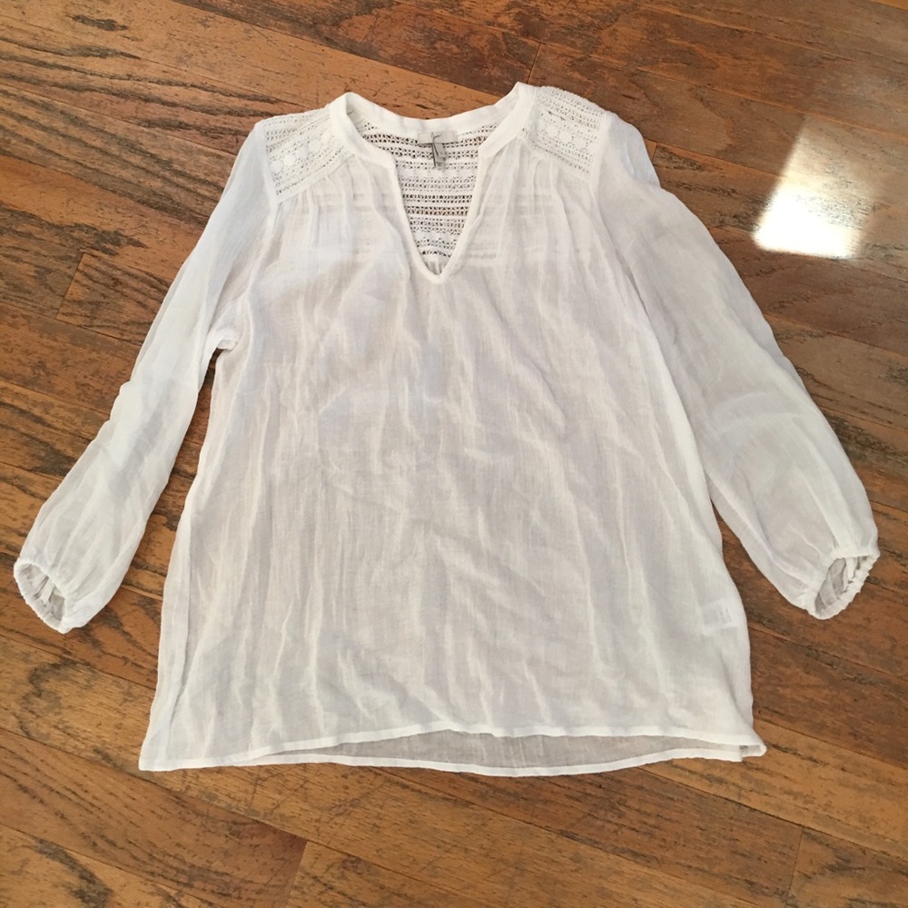 Joie "Ellidh" top in Porcelain