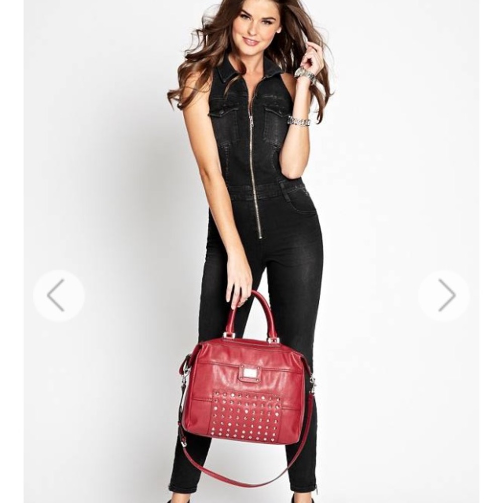 GUESS denim jumpsuit -worn once!