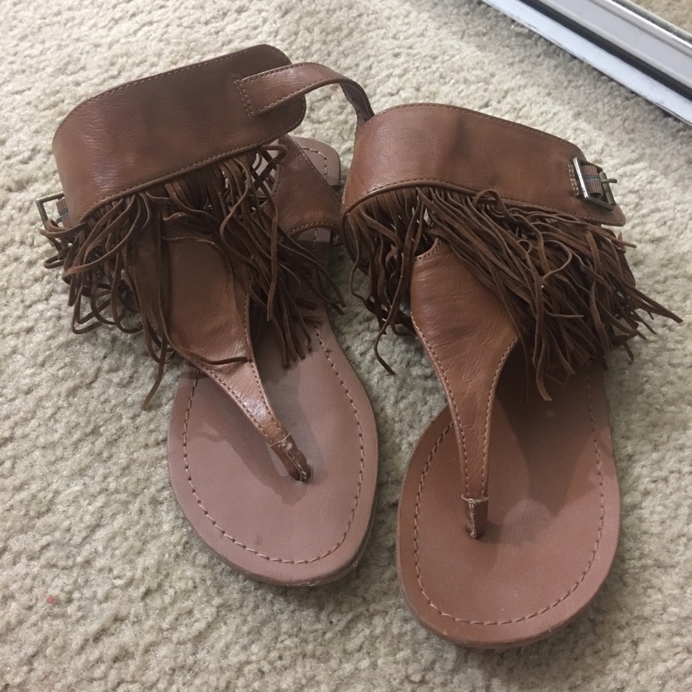 Fringe Sandal
