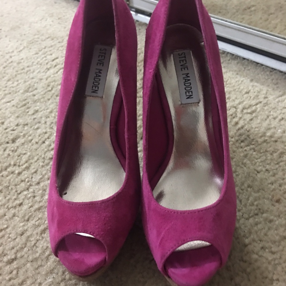 STEVE MADDEN PEEP TOE