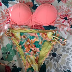 Sexy push up bikini set