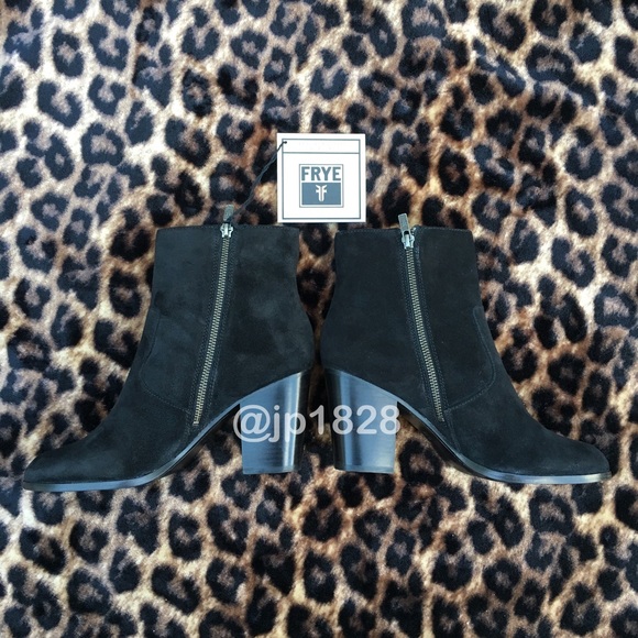 HP!🎉5🌟Rated! NIB Frye Tassel Booties - Black - Picture 3 of 8