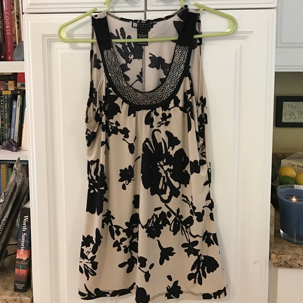 Carole Little sleeveless top--non-smoking home