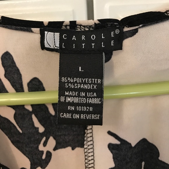 Carole Little sleeveless top--non-smoking home - Picture 2 of 3