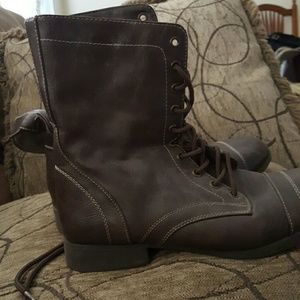 Brown boots