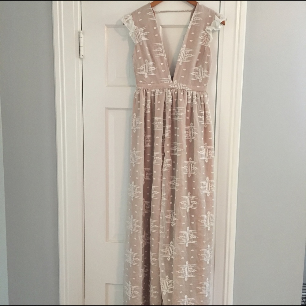 The Jersey Diaries Ethereal Whispers Maxi Dress