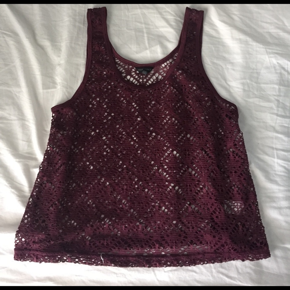 Maroon Aeropostale tank