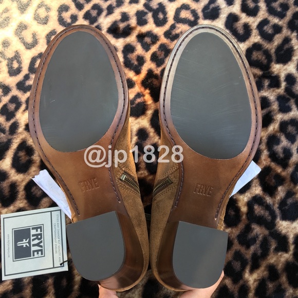 HP!🎉5🌟Rated👍🔥NIB Frye Tassel Booties-Chestnut - Picture 4 of 8