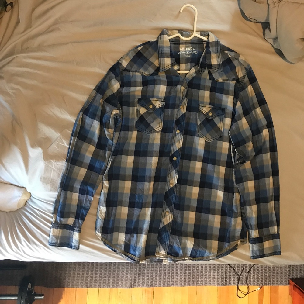 Arizona Large button down shirt, long sleeves
