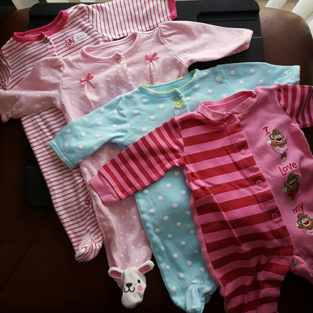 Footed pajama bundle