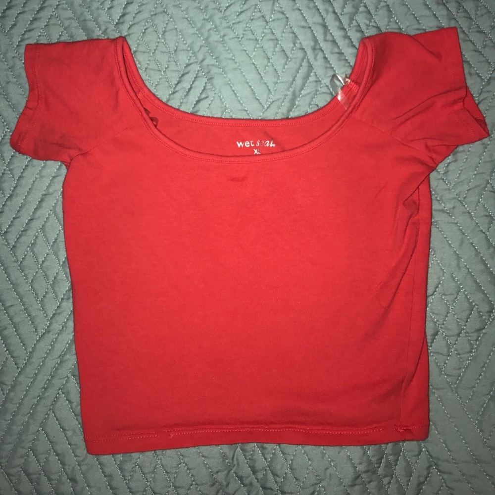 Coral crop top - Picture 2 of 2