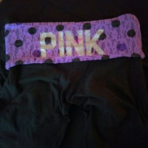 PINK boot cut yoga pants