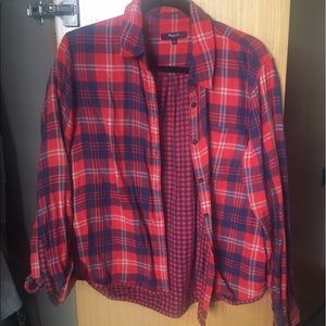 Madewell flannel shirt