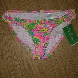 Lily Pulitzer Surfs Up bathing suit bottom NWT