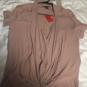 pink blouse