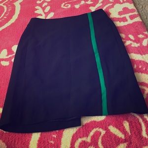 Dark Blue Work Skirt