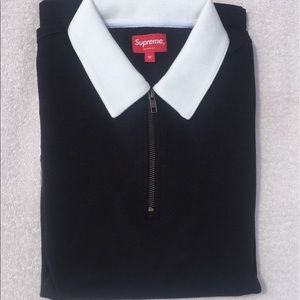 Half zip rugby by supreme
