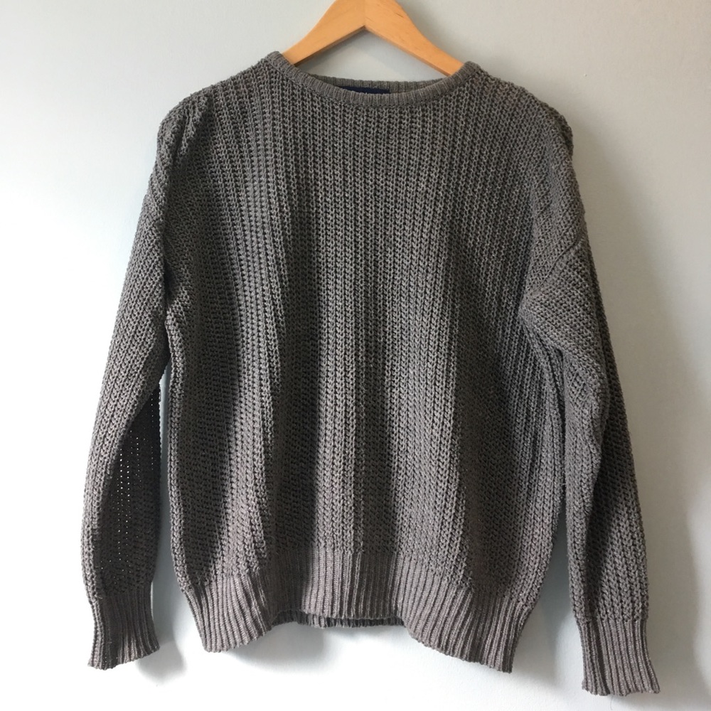 Aa fisherman sweater in gray