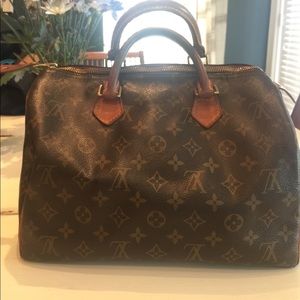 Louis Vuitton large Speedy 35 bag