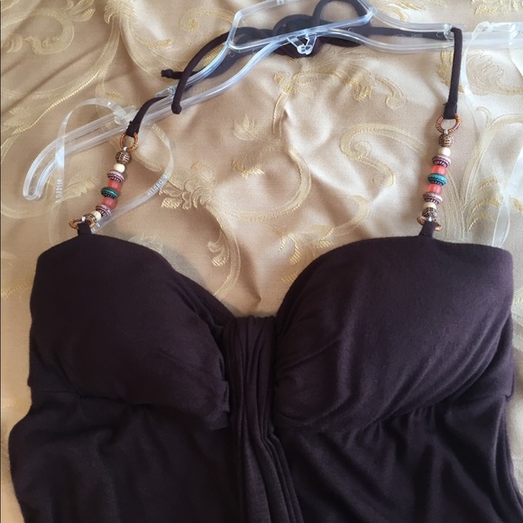 SOLD - Brown summer dress size 5/6 - Picture 2 of 3