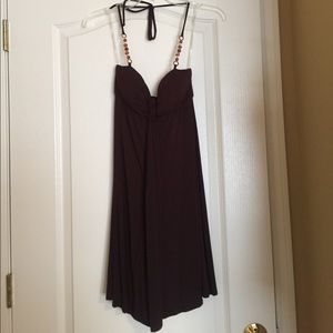 SOLD - Brown summer dress size 5/6