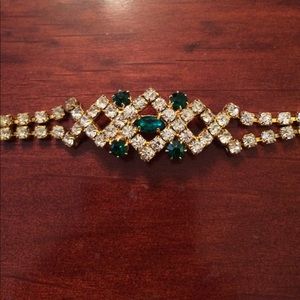 Antique crystal bracelet from Austria