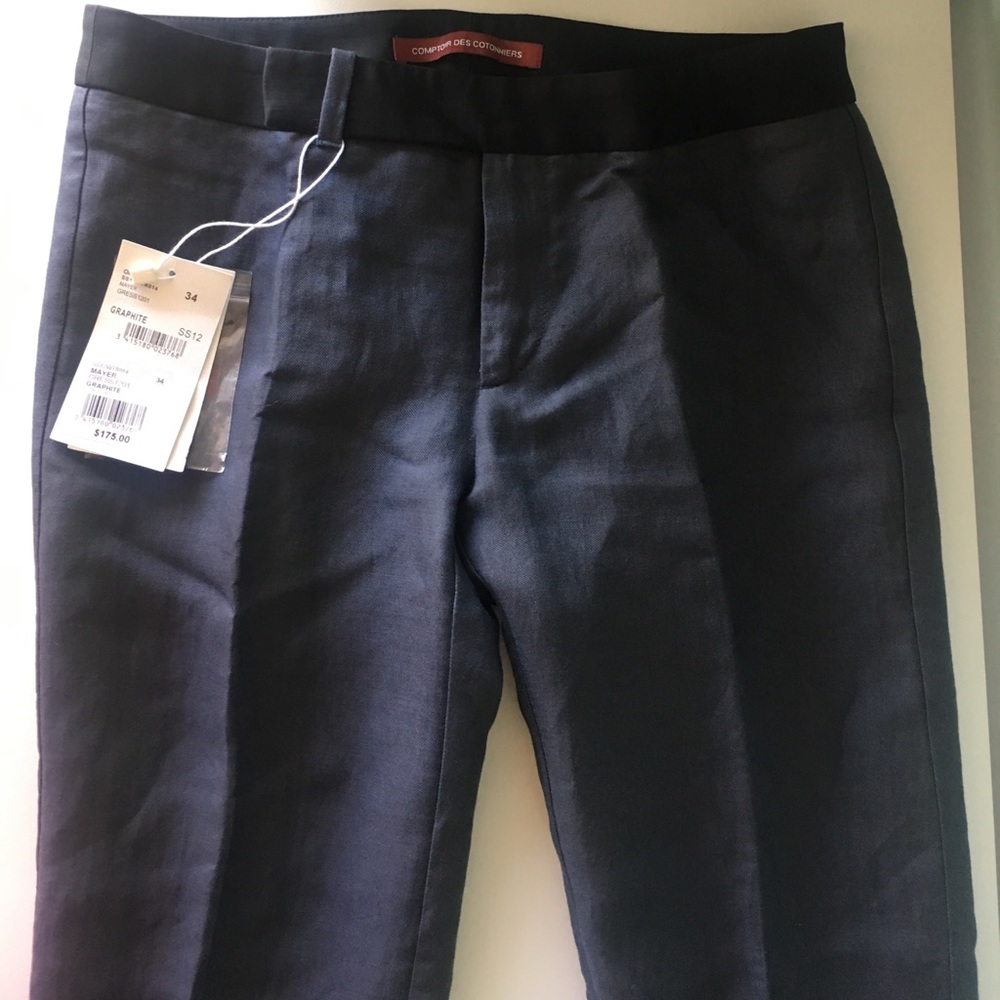 New elegant straight leg pants, size 34(fits 00)