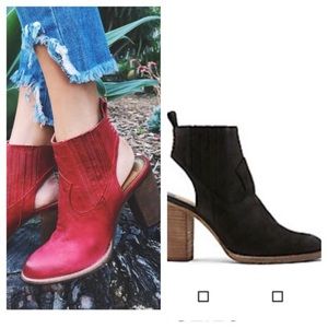 Dolce Vita booties Black leather booties